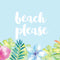 Beach Please PS5 Slim Digital Edition Console Skin